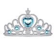 thumbnail image 1 of Conjunto de accesorios para disfraz de princesa, corona, cetro, collar, aretes y guantes, 1 of 6