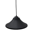 thumbnail image 2 of Lampara Colgante Luz Ideal, Campana Vintage 507 Grande Negra., 2 of 4