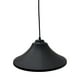thumbnail image 2 of Lampara Colgante Luz Ideal, Campana Vintage 507 Grande Negra., 2 of 4