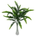 thumbnail image 2 of Souew Simulation Green Plant Bunch Artificial Flower Decoration 1Pcs L7 Fork Iron Tree Grass, Artificial Flowers, 2 of 6
