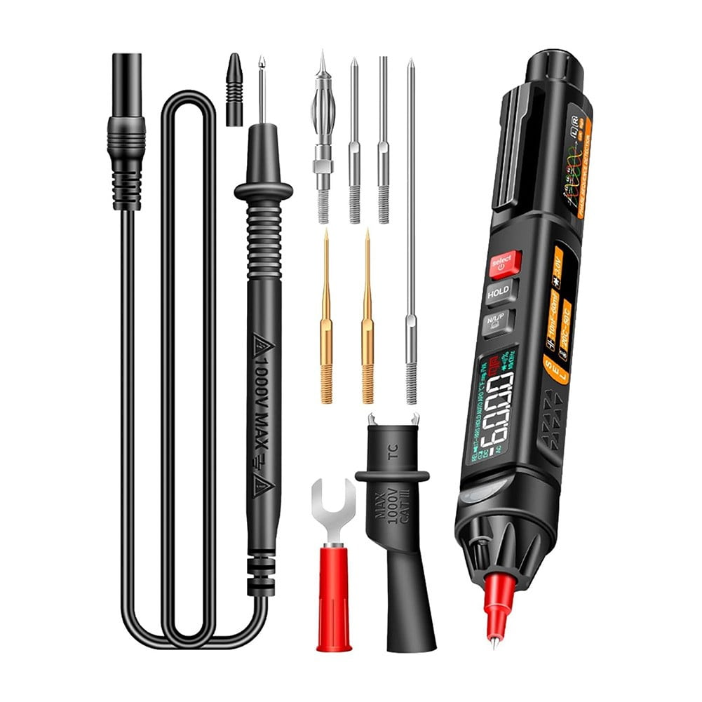 2 in 1 Digital Multimeter & Non- Voltage Tester - Smart, Safe &