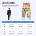 thumbnail image 3 of Yiaed A Funny Cat Print Men's Lounge Pants, Loose PJ Bottoms, Long Pajama Pants for Men-Large, 3 of 5