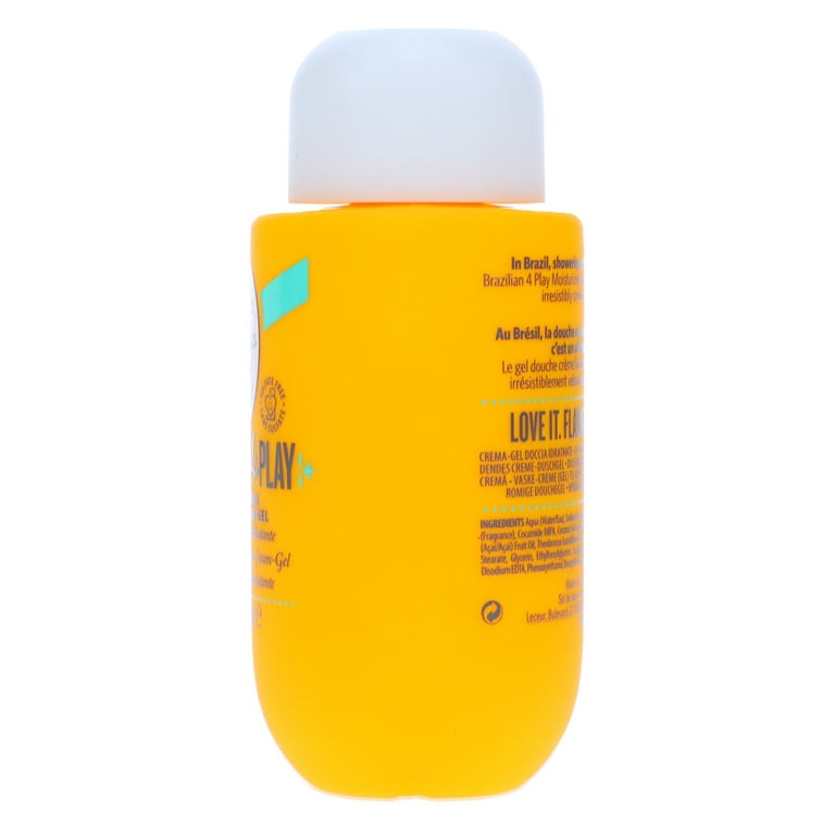  SOL DE JANEIRO 4 Play Moisturizing Shower Cream Gel Body Wash  385mL : Beauty & Personal Care