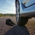 thumbnail image 3 of Miangastore Car Wheel Chock Vehicle Tire Support Pad Chock Car Wheel Stopper Vehicle Ramp, 3 of 9
