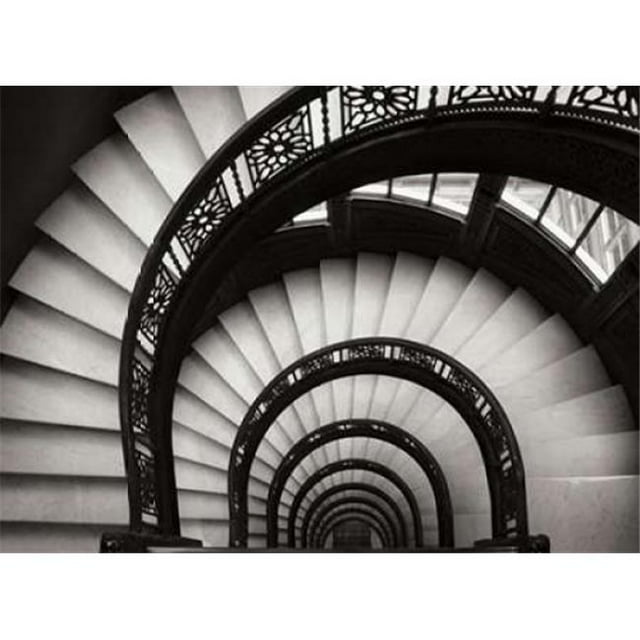 Affiche de la Cage d'Escalier de Jim Christensen&44; 18 x 24 - Grande