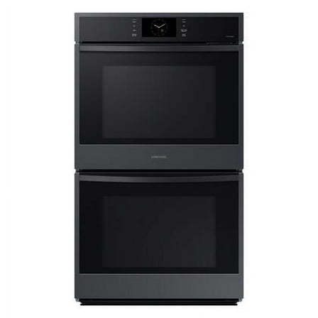 Samsung NV51CG600DMT 30 inch Matte Black Double Wall Oven