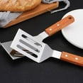 thumbnail image 3 of PAMINGONO 2Pcs Metal Spatulas for Cooking Stainless Steel Kitchen Tools Frying Shovel, 3 of 8