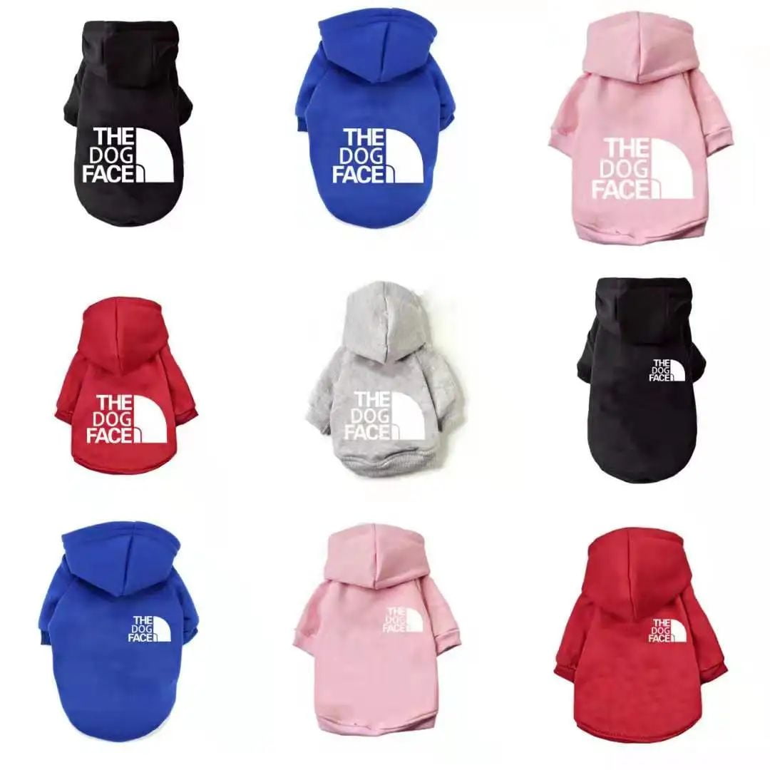 DOGFACE WHITE Hoodie FOR SMALL DOGS Small Dog Sweater with Hood (WHITE