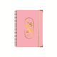 thumbnail image 4 of Cuaderno A5 con Cierre Elástico, Bloc de Notas Espiral, Páginas Rayadas, Libreta de Ejercicios con Papel Duradero para Escuela, Oficina y Uso Personal., 4 of 8