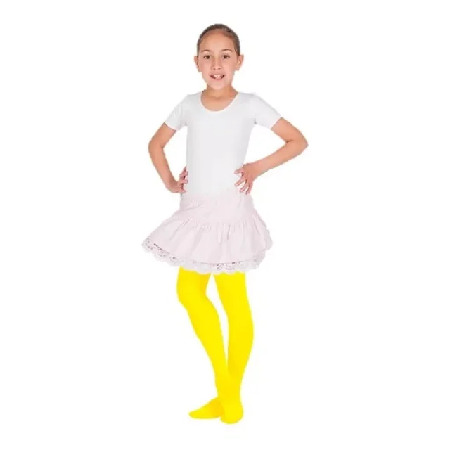 Mallas Lisas De Varios Colores Danza Ballet Para Niña