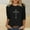 Black-07, variant on Frnrwgo 3/4 Length Sleeve Womens Tops Crewneck Fashion Pullover Cozy Slim Fit Graphic T-shirt for Spring