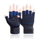 thumbnail image 1 of TNINE edificio del Cuerpo de formación Fitness levantamiento de pesas guantes para hombres y mujeres de entrenamiento mitad Mitad de dedo Fitness gimnasio ejercicio táctico guantes Fivean Guantes deportivos, 1 of 2