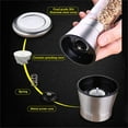 thumbnail image 5 of Fillable Stainless Steel Grinder - Aadjustable Black Pepper Grinder, Long Lasting Fresh Keeping Spice Grinder, High Glass Blender That Can Be Used for Pepper, Cumin, Sea Salt, Mung Bean, 5 of 7
