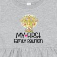 thumbnail image 4 of Inktastic My First Family Reunion Girls Baby Dress, 4 of 5