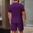 thumbnail image 3 of 2 Piece 4th of July Short Set Beach Outfits for Men American Flag Patriotic Shirt and Shorts Set Summer Relaxed Fit Short Sleeve and Shorts Independence Memorial Day Matching Sets, 3 of 4