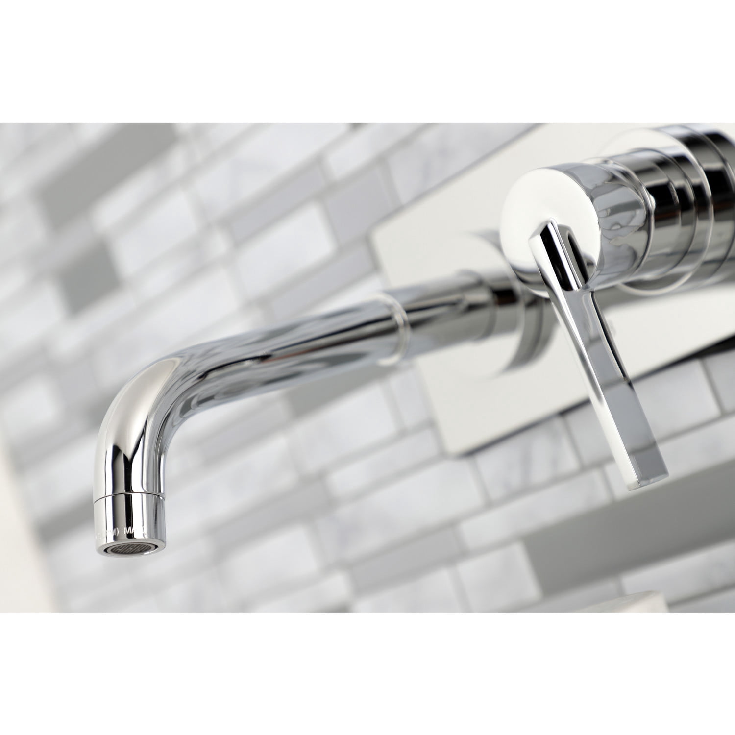 Kingston Brass KS8111CTL Single-Handle Wall Mount Bathroom Faucet, Polished Chrome