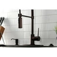 thumbnail image 4 of Gourmetier LS8775NYL New York Single-Handle Deck-Mount Pre-Rinse Kitchen Faucet, Oil Rubbed Bronze, 4 of 8