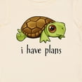 thumbnail image 4 of Inktastic Baby Turtle Plans Cute Boys or Girls Baby T-Shirt, 4 of 5