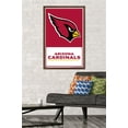 thumbnail image 2 of NFL Arizona Cardinals - Logo 21 Wall Poster, 22.375" x 34", Framed, 2 of 3