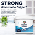 thumbnail image 5 of KAL Magnesium Citrate 600 ActivMix Instant Powder | Unflavored | Healthy Muscle, Nerve & Circulatory Function Support | Vegetarian | 60 Servings, 5 of 6