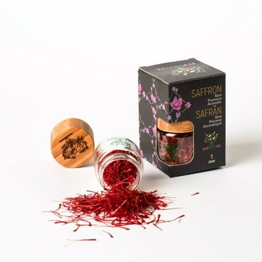 Eupherbia Saffron, Pure Grade A  All Red Saffron Threads, Fresh, Aromatic, 1g