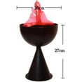 thumbnail image 2 of Electric LED Flamsee 3D Fake Fire Lamp Eeffect Torch Light for Halloween Xmas Party Decor Holiday Supplies  (9" Table Lamp), 2 of 10