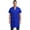 Royal Blue, variant on Haitryli Men's Unisex Lab Coat Short Sleeve Front Button Jackets Wear Resistant Dustproof Work Coat Royal Blue 170