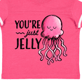 thumbnail image 4 of Inktastic You're Just Jelly with Pink Jellyfish Boys or Girls Toddler T-Shirt, 4 of 5