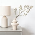 thumbnail image 5 of DefiDgd Exotic Ceramic Vase in Boho Style,Shaped Minimalist Style Flower Vase for Modern Home Living Room Dining Table Centerpiece Decor,Wedding Birthday Gift(B), 5 of 6