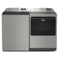 thumbnail image 5 of Maytag 5.3 Cu. Ft. Pet Pro Top Load Impeller Washer, Sanitize Cycle with Oxi, Silver - MTW7200RR, 5 of 7