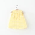 thumbnail image 6 of QTOCIO Toddler Girls Dresses, Baby Girl Summer Clothes, Toddler Kids Baby Girls Fashion Cute Sleeveless Sweet Lattice Bunny Dress Bag Set, Yellow, 2 Years, 6 of 8