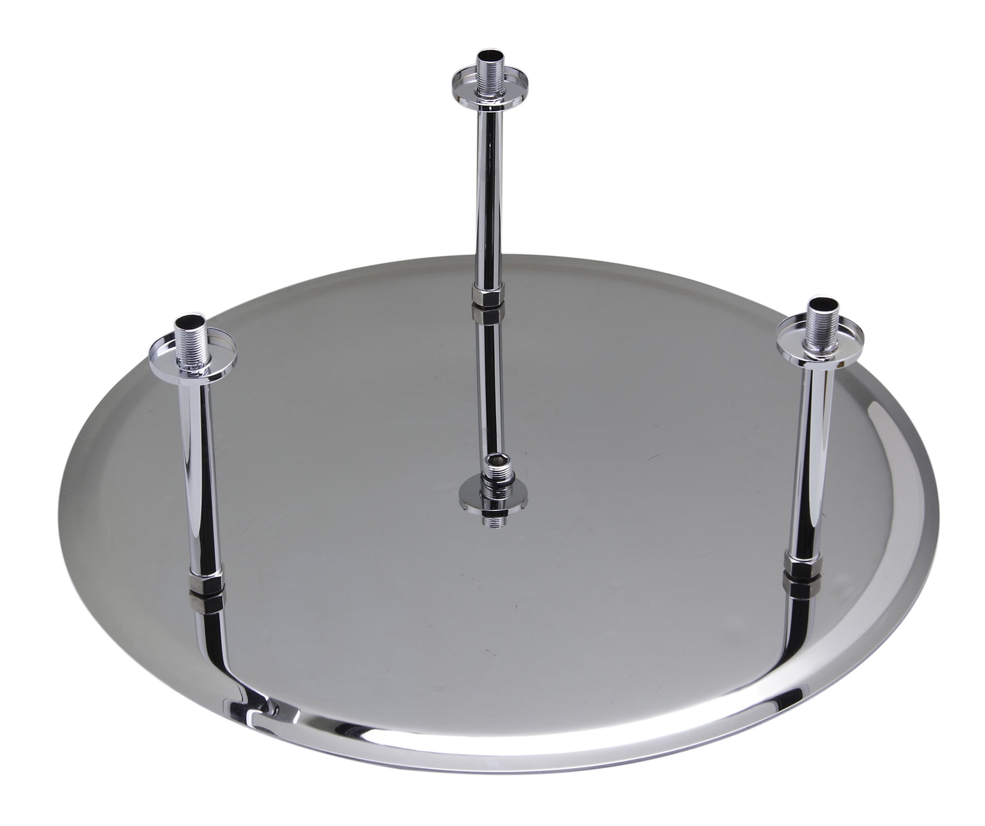 ALFI brand RAIN24R-PSS 24" Round Polished Solid Stainless Steel Ultra Thin Rain Shower Head