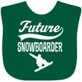 thumbnail image 3 of Inktastic Future Snowboarder Boys Snowboarding Boys Baby Bib, 3 of 4