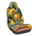 thumbnail image 1 of Fotbe Retro Warm Lemon Flower Funda para Asiento de Auto con Estampado – Impermeable y Antisudor – Ajuste Universal, Lavable a Máquina, Antideslizante (1 Pieza), 1 of 5