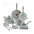 thumbnail image 1 of Batería de Cocina T-fal Ceramic Refresh 12pz Eucalipto, 1 of 5