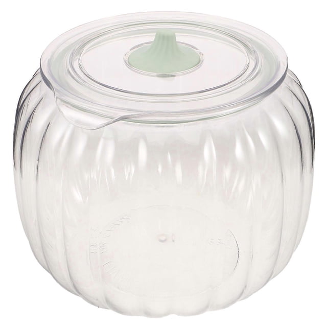 Sealed Grain Storage Bucket Clear Airtight Food Storage Containers With Lids For Dry Foods Cereals Rice Oatmeal Flour 1Pcs