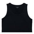 thumbnail image 3 of Top George para Mujer Escote Redondo Negro Talla M, 3 of 4