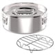 thumbnail image 2 of 2X Flan Pan Mold, Flan Maker de Acero Inoxidable con Tapa - Flan Maker para Olla de 6 Cuartos, 2 of 5