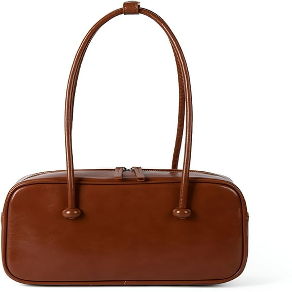 GASTROPOD Shoulder Bags for Women PU Leather Tote Handbag Retro Style Bowling Bag Purse Underarm Bag