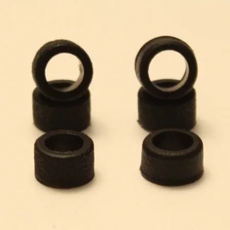 6 Front Tires for Tyco 440x2 Slot Car High performance