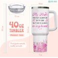 thumbnail image 2 of Mothers Day Gifts for Mom Daughter, Mom and Daughter Tumbler with Handle and Straw, 40oz Mommy Insulated Tumbler, Mama Coffee Mug, Inspirational Gifts for Mum Women, 2 of 7