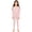 Pink, variant on Boys Girls Long Johns Top and Bottom Thermal Underwear Homerwear Fleece Lined Cold Weather Base Layer Set Gray 5-6
