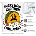 thumbnail image 3 of 2 Pcs Funny Kitchen Towels,Every Now and Then I Fall Apart Microfiber Dish Towels,Kitchen Tea Towels,Kitchen Towel Set (18" X 26"), 3 of 3