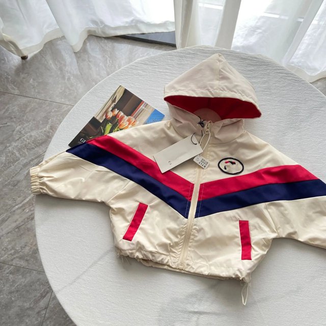 Chaqueta de primavera y otoño para niños, abrigo informal con capucha y estilo para bebé, ropa de primavera, origen continental de China, 2024