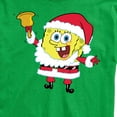 thumbnail image 3 of SpongeBob SquarePants - Spongebob Santa Christmas - Men's Short Sleeve Graphic T-Shirt, 3 of 6