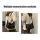 thumbnail image 5 of Bolso de hombro holgado de cuero vegano para mujer bolso casual tote para trabajo Compras de viaje, 5 of 7