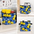 thumbnail image 7 of RATGDN Collapsible Fabric Cube Storage Bin with Double Handles for Living Room Bedroom Office Black - Lemon Juice Fruit, 7 of 7
