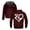Brown, variant on Kpop XLOV Logo Outerwear Coat Long Sleeve Zip Up Hoodie Women Men Hooded Jacket Parkas