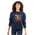 thumbnail image 3 of Colorado Flag Outdoor Camping Smurfs Sweatshirt for Men or Women Brisco Brands S, 3 of 6