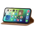 thumbnail image 4 of Nalacover Wallet Case for iPhone 14 Pro Max, Card Slots Holder Magnetic Closure Flip Folio Cover with Kickstand Bracket Luxury PU Leather Soft TPU Shockproof Case for iPhone 14 Pro Max,Brown, 4 of 5